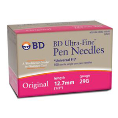 IND58328203-BX - BD - Ultra-Fine Pen Needle 29G x 1/2, 100/BX