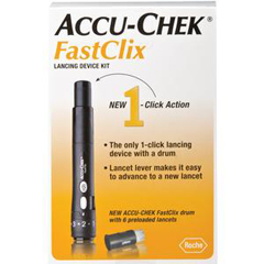 IND5905864666160-EA - Roche - Accu-Chek FastClix Lancing Device Kit, 1/EA