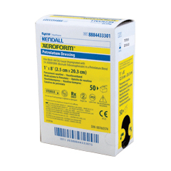 Cardinal Health Xeroform Occlusive Petrolatum Gauze Patch, 1