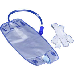 IND61733900-EA - Cardinal Health - Uri-Drain Reusable Deluxe Leg Bag, 25 oz., 1/EA
