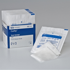 Cardinal Health Curity Sterile Gauze Sponge, 4