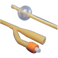 Cardinal Health Ultramer 3-Way Latex Foley Catheter 20 Fr 30 cc, 1/EA