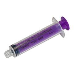 Cardinal Health Monoject Purple Oral ENFit Syringe, Sterile, 6 mL, 1/EA