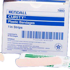Cardinal Health Curity Plastic Bandage 3/4