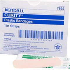 Cardinal Health Curity Sheer Adhesive Bandage 3/4