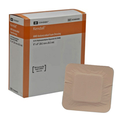 IND6855588AMD-EA - Medtronic - AMD Antimicrobial Foam Dressing, 8 x 8, 1/EA