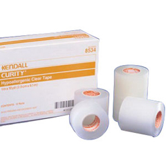 Cardinal Health Kendall Hypoallergenic Clear Tape 3