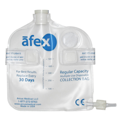 INDARSA400V-EA - Arcus Medical - Afex Collection Bag, Direct Connect, 500ml, Standard, Vented, 1/EA