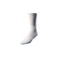 Medicool European Comfort Diabetic Sock 2X-Large, White, One Pair