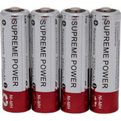 INDCBSPAAAKAMX4-PK - Supreme Technologies - AAA Alkaline Battery, 4/Pkg, 4/PK