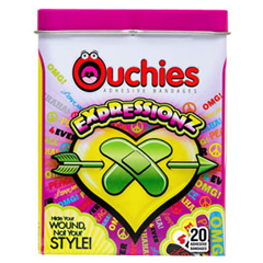 Cosrich Group Ouchies Bandages Expressionz 20 ct., 20/BX