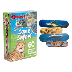 Cosrich Group Ouchies Sea and Safari Bandages 60 ct, 60/BX