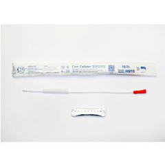 Cure Medical Male 16 French Hydrophilic Coated Sterile Intermittent Urinary Catheter, 16