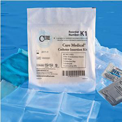 Cure Medical Catheter Insertion Kit, 1/EA