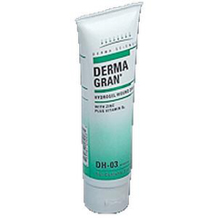 Integra LifeSciences Dermagran Zinc-Saline Hydrogel Dressing 3 oz. Tube, 1/EA