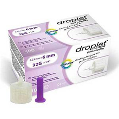HTL-STREFA Droplet Pen Needle 31G x 6mm, 100/BX