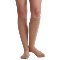 Juzo Soft,Knee High,20-30,Full Foot,Reg,Sz 4, Beige, 1/EA