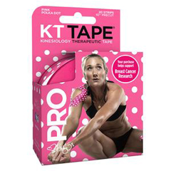 KT Health Breast Cancer Synthetic Tape, 4 x 4, 20/BX