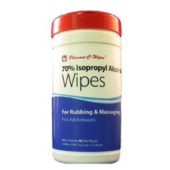 Kleen Test Products Pharma-C-Wipes 70% Isopropyl Alcohol First Aid Wipe, 1/EA