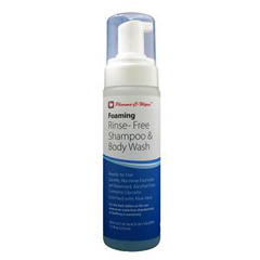 Kleen Test Products No-Rinse Shampoo and Body Wash, 7.1 oz., 1/EA