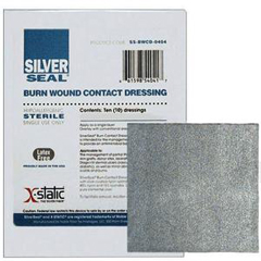 INDNPSSBWCD0404-BX - Noble Fiber Technologies - Silverseal Burn Wound Contact Dressing 4-1/4 x 4-1/4, 10/BX