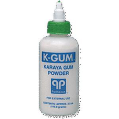 INDPAKGUM16-EA - Parthenon - K-Gum Karaya Gum Powder 16 oz. Bottle, 1/EA