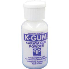 INDPAP19661-EA - Parthenon - K-Gum Karaya Gum Powder 1 oz. Bottle, 1/EA