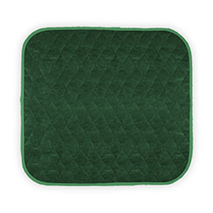 INDPRP2122GRE-EA - Fiberlinks Textiles - Waterproof Seat Protector Forest Green 21 x 22, 1/EA