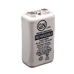 Pain Management Tech Rechargeable Battery, 9 Volt, 1/EA