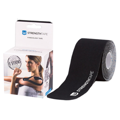 Apex-Carex StrengthTape Kinesiology Tape 5M Precut Roll, Black, 16'4