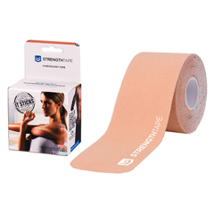 Apex-Carex StrengthTape Kinesiology Tape 5M Precut Roll, Beige, 16'4