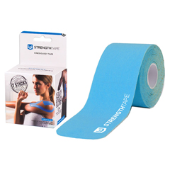 Apex-Carex StrengthTape Kinesiology Tape 5M Precut Roll, Light Blue, 16'4