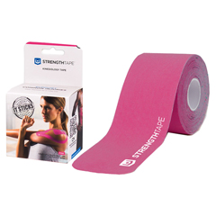 Apex-Carex StrengthTape Kinesiology Tape 5M Precut Roll, Pink, 16'4
