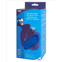 INDRMP09400-EA - Apex-Carex - Hot Water Bottle with Fleece Cover, 1/EA