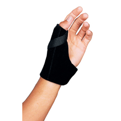 Cardinal Health Leader Thumb Spica Support, Black, Large/X-Large, 1/EA