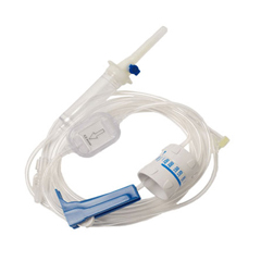 Truecare I.V. Administration Set with GVS Easydrop Flow Regulator, 0.22 Micron Air-Eliminating Filter, DEHP-Free, 92