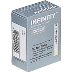 INDUBG5203S10-EA - US Diagnostics - Infinity Blood Glucose Test Strip (50 count), 1/EA