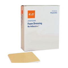 ZeniMedical ZeniFoam Polyurethane Foam Dressing, 4