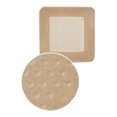 ZeniMedical ZeniFoam-AG Gentle Border Polyurethane Foam Dressing with Silicone Adhesive Border and Silver, 6