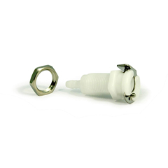 INV1104151 - Invacare - Hose Barb Fitting with Nut for Oxygen Concentrator