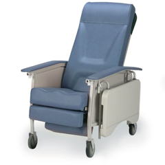 Invacare Deluxe Three-Position Recliner, 19" Seat Width, 250 Lb. Weight ...