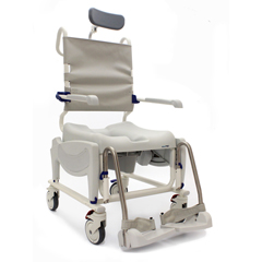 INVOCEANERGOVIPUS - Invacare - Aquatec Ocean Ergo VIP Shower and Commode Chair with Collection Pan
