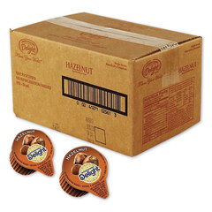 Dean Foods Flavored Liquid Non-Dairy Coffee Creamer, Hazelnut, 0.44 oz Cups, 192 Cups/Carton