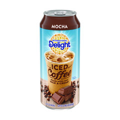 Dean Foods Iced Coffee, Mocha, 15 oz Can, 12/Carton