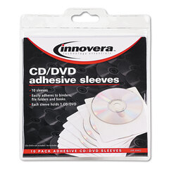 IVR39402 - Innovera® Adhesive CD/DVD Holders