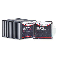 IVR85825 - Innovera® CD/DVD Polystyrene Thin Line Storage Case