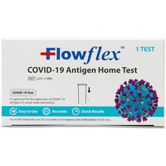 JEGSMN200087 - FlowFlex - COVID-19 Antigen Rapid Home Test Kit 1 Box (1 Test)