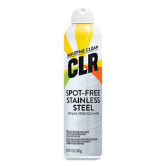 Jelmar Spot-Free Stainless Steel Cleaner, Citrus, 12 oz Can, 6/Carton