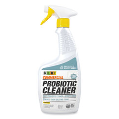 Jelmar Commercial Probiotic Cleaner, Lemon Scent, 32 oz Spray Bottle, 6/Carton