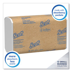 Kimberly Clark Professional Essential C-Fold Towels for Business, Convenience Pack, 10.13 x 13.15, White, 200/Pack, 9 Packs/Carton